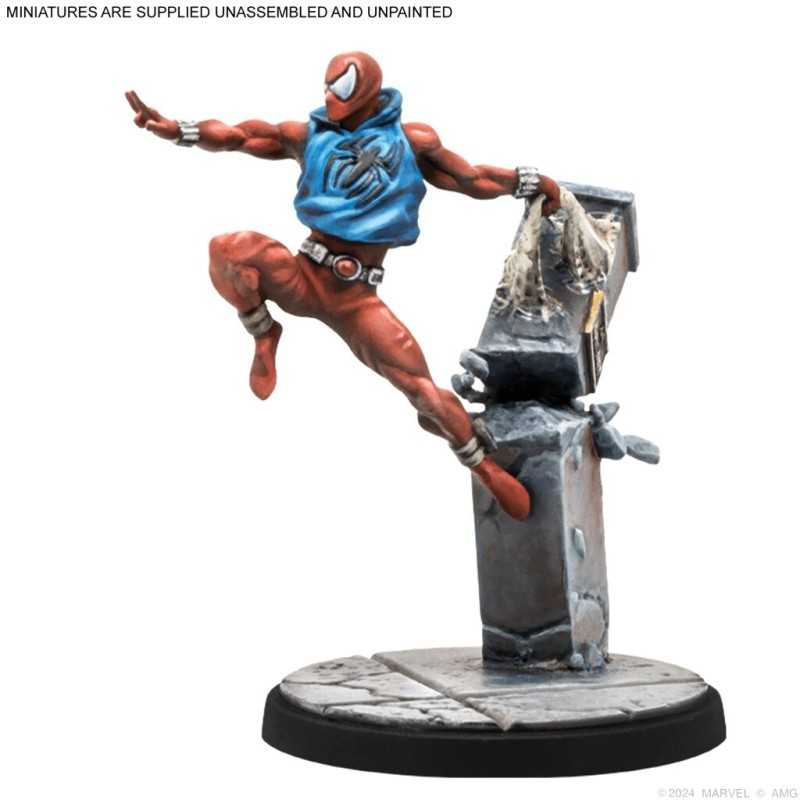 Marvel Crisis Protocol: Gwenom & Scarlet Spider | Expansión de Miniaturas | 2 Jugadores | +14 Años | Atomic Mass Games