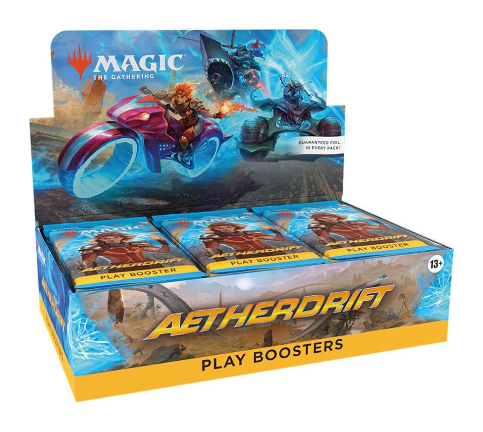 Magic: The Gathering | Aetherdrift | Play Booster Display | 30 Sobres | Inglés