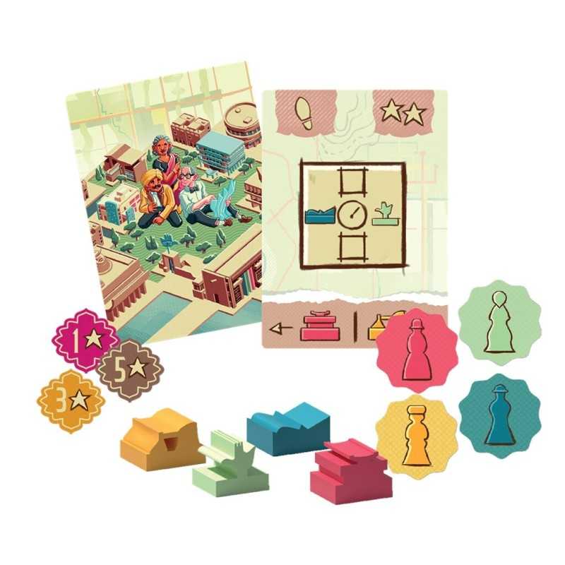 Chandigarh | Juego de Mesa de Estrategia y Diseño Urbano | 2-4 Jugadores | +10 Años | Ludonova