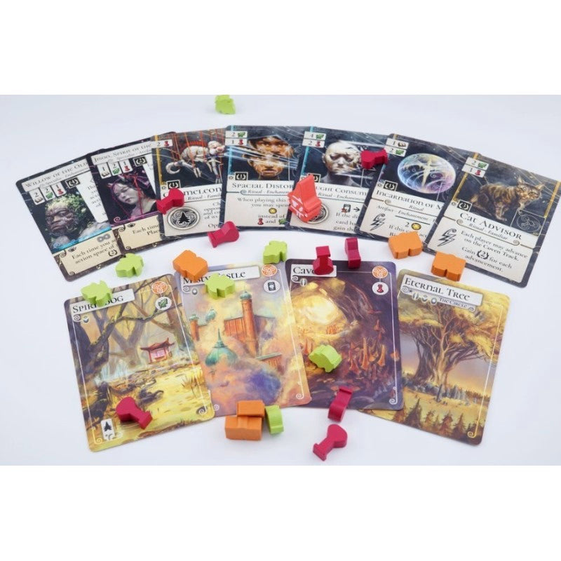 Evenfall | Juego de Mesa de Colocación de Trabajadores | 2-4 Jugadores | +14 Años | Tranjis