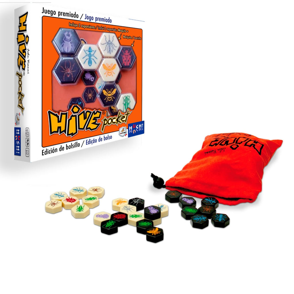Hive Pocket | Juego de Estrategia Portátil | 2 Jugadores | +9 Años | Devir