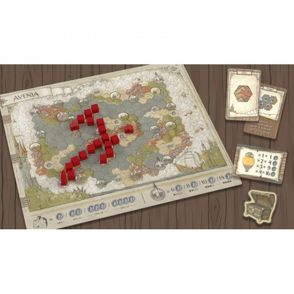 The Guild of Merchant Explorers | Juego de Estrategia y Exploración | 1-4 Jugadores | +14 Años | AEG | En Inglés