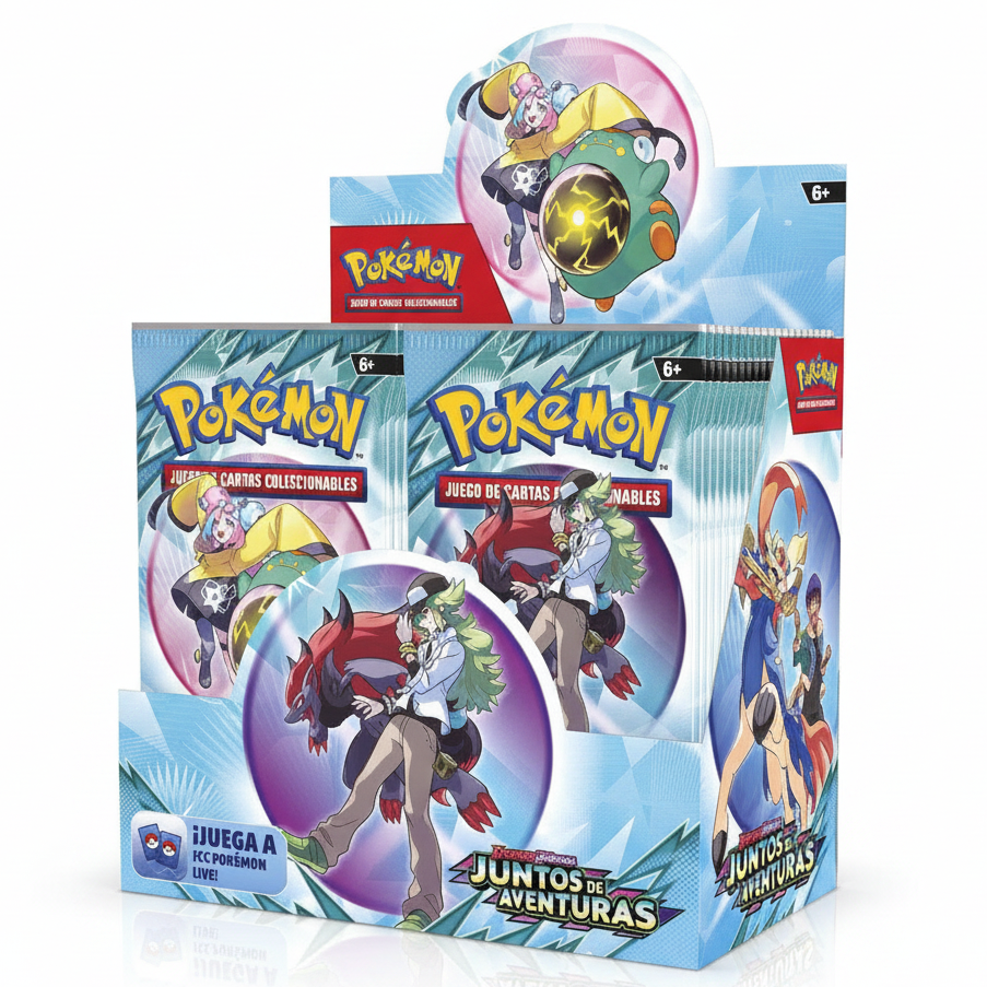 Pokémon TCG | Juntos de Aventuras | Display de 36 Sobres | Booster Box | Español