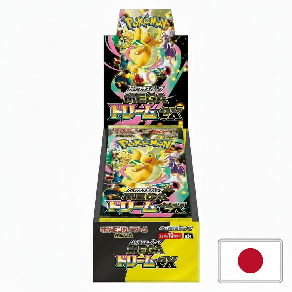 Pokémon TCG | Mega Dream EX M2A | Display 10 sobres de 10 cartas cada sobre | Japones