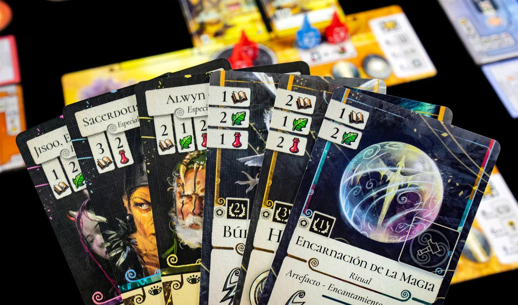 Evenfall | Juego de Mesa de Colocación de Trabajadores | 2-4 Jugadores | +14 Años | Tranjis