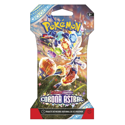 Pokémon TCG | 24 Blisters con Sobre Corona Astral | Escarlata y Púrpura | Español