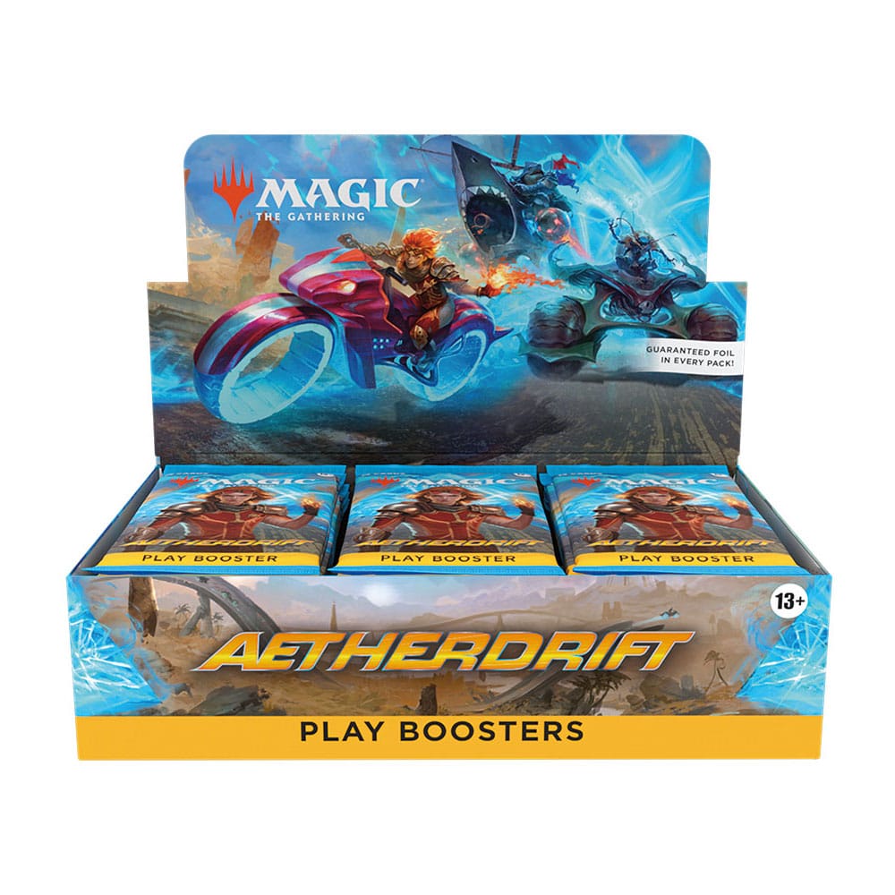 Magic: The Gathering | Aetherdrift | Play Booster Display | 30 Sobres | Inglés