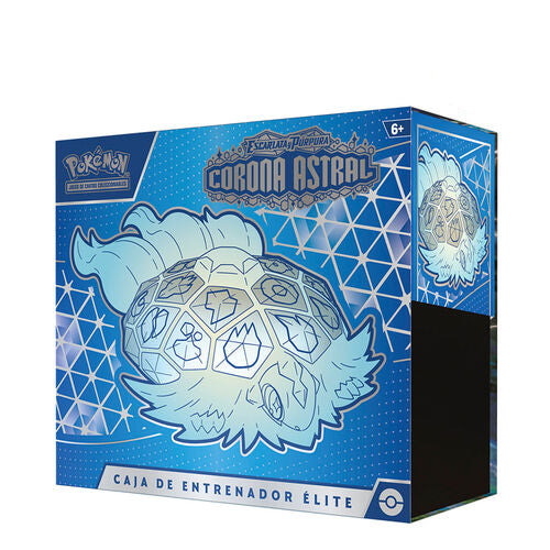 Pokémon TCG | ETB Corona Astral | Elite Trainer Box | Escarlata & Púrpura | Español
