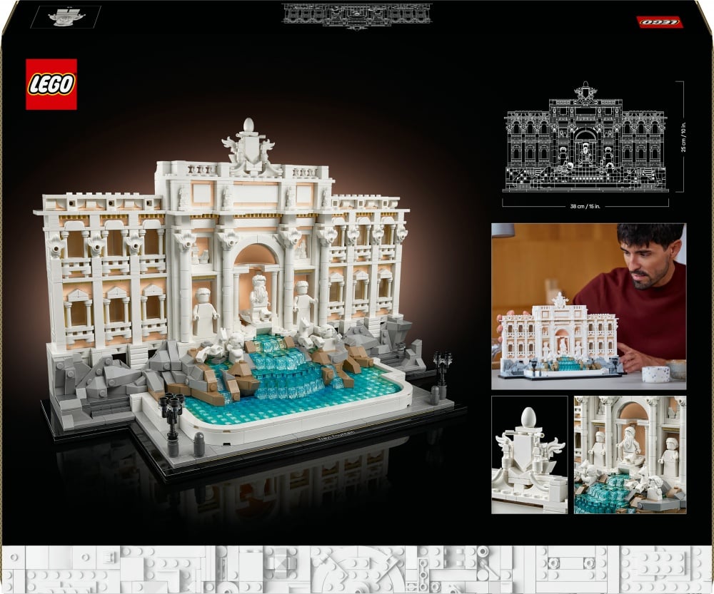 LEGO Architecture | Fontana di Trevi (21062) | 1880 Piezas | +18 Años