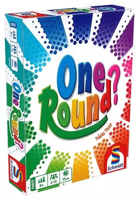 One Round? | Juego de Mesa Party Cooperativo | 2-12 Jugadores | +8 Años | Schmidt