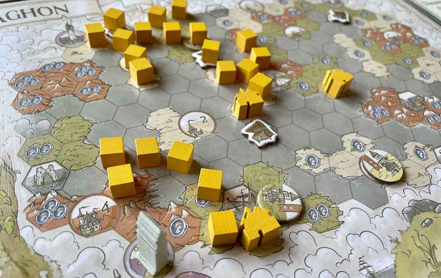 The Guild of Merchant Explorers | Juego de Estrategia y Exploración | 1-4 Jugadores | +14 Años | AEG | En Inglés