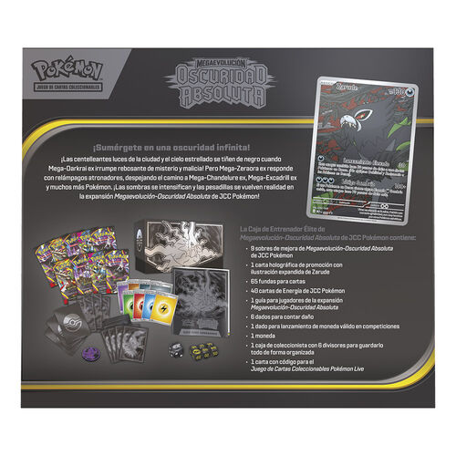 Pokémon TCG | Oscuridad Absoluta | ETB | Caja de Entrenador Élite | Español