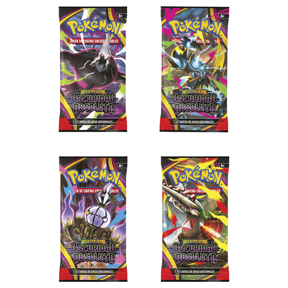 Pokémon TCG | Oscuridad Absoluta | Booster Bundle | Lote de 6 Sobres | Español
