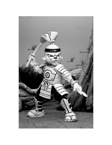 Figura NECA | Usagi Yojimbo Black & White | Scale Action | 18 cm | Coleccionista