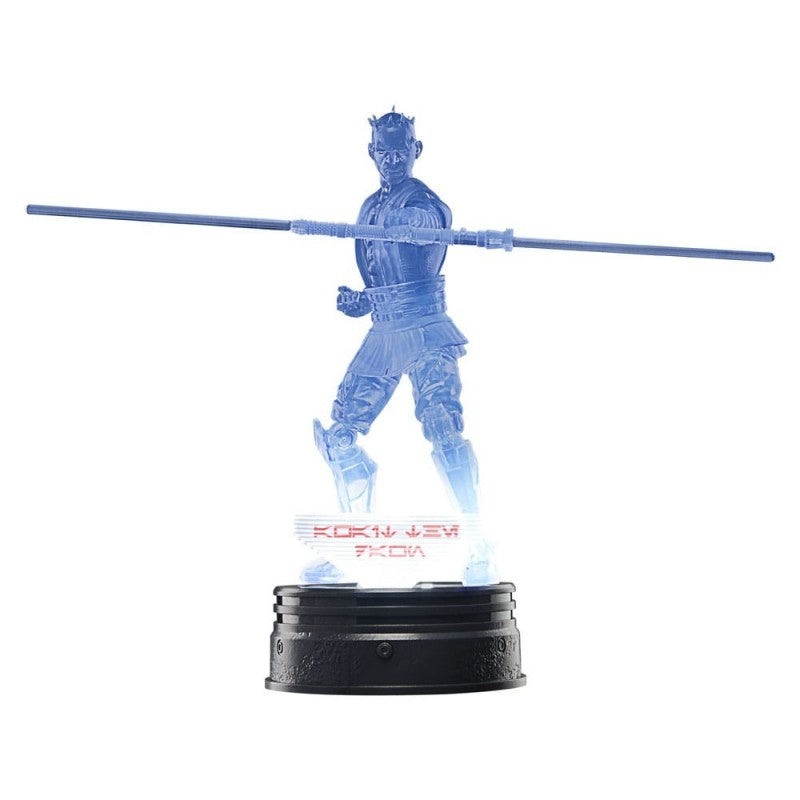 Darth Maul Holográfico | Figura Star Wars The Black Series Holocomm | 15 cm | Hasbro