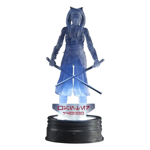 Ahsoka Tano Holográfica | Figura Star Wars The Black Series Holocomm | 15 cm | Hasbro