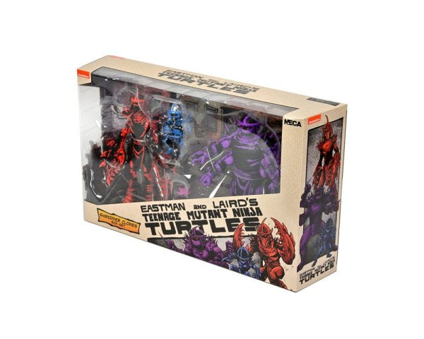 Shredder Clones Box Set | Pack 3 Figuras TMNT Mirage Comics | 18cm Articuladas | Edición Limitada | NECA