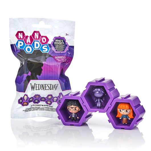 Wednesday Nano Pods | Caja de 24 Unidades | Wow Stuff
